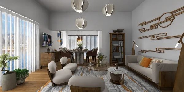 Professional interior design created with Homestyler 3D design software
