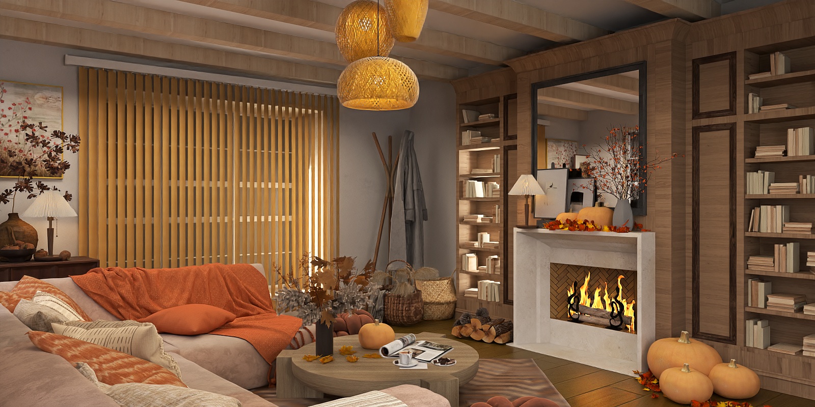 A Cozy Autumn Retreat