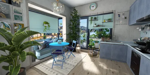 Coastal / Nordic Kitchen 