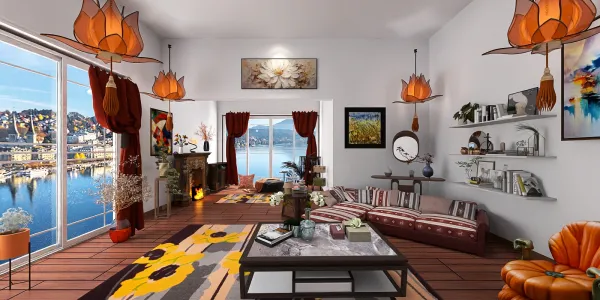 Professional interior design created with Homestyler 3D design software