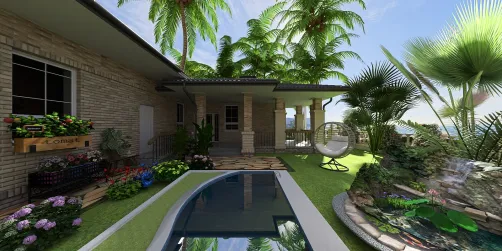 Professional interior design created with Homestyler 3D design software