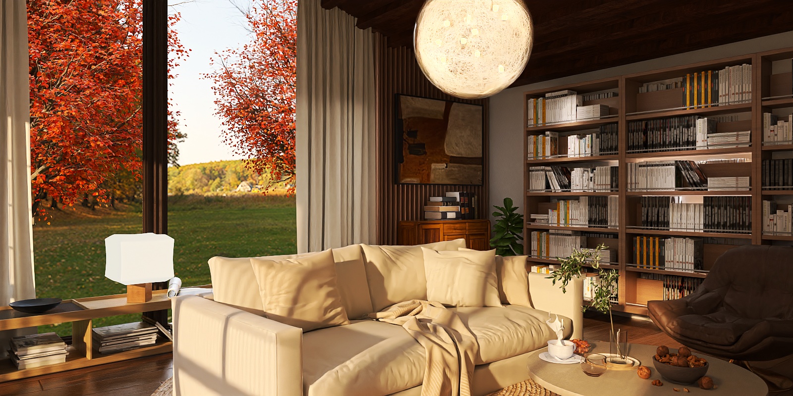 Modern Autumn Retreat