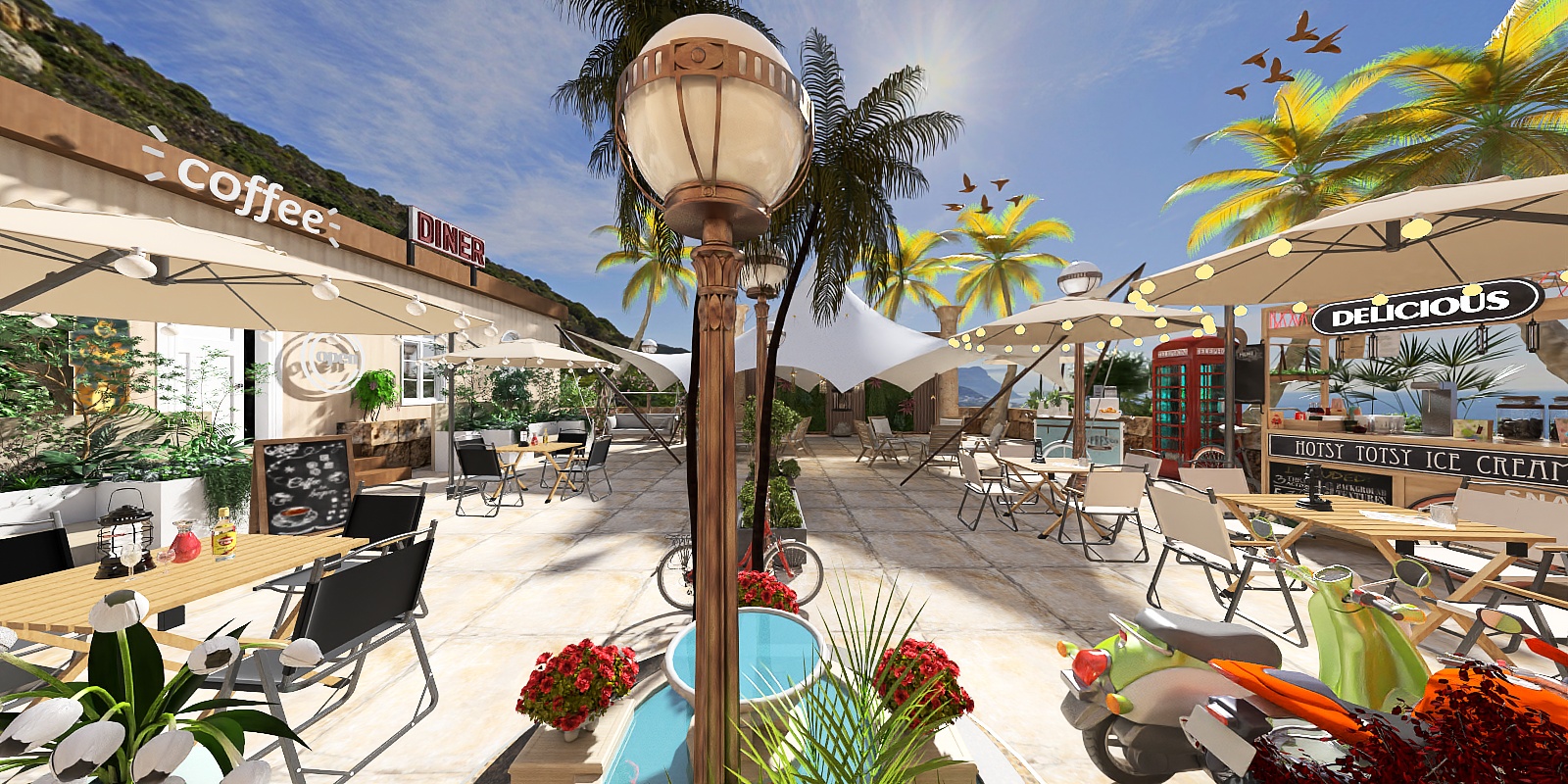 Paseo Marítimo 🌴⛱️🖤