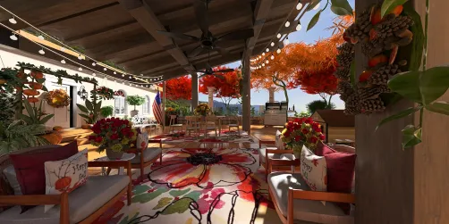 Thanksgiving Outdoors 🍽️🦃🧡💛🍁🍂