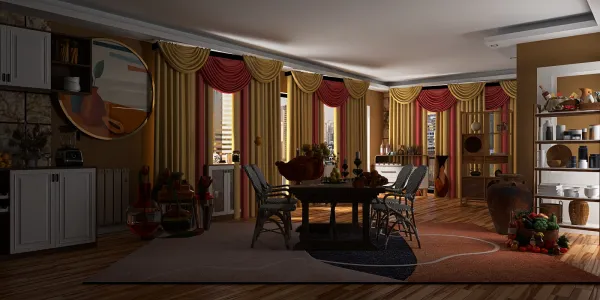 Professional interior design created with Homestyler 3D design software
