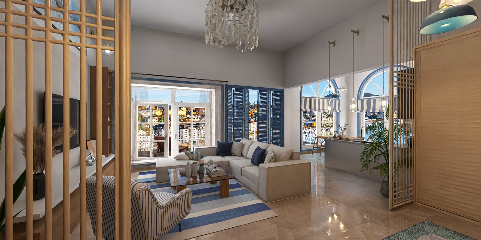 Mediterranean Blue House App