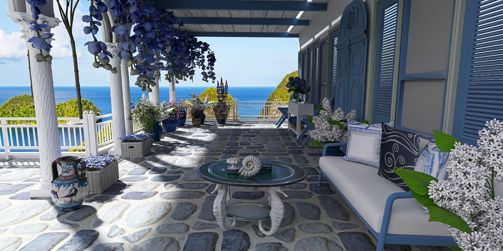 Blue Veranda