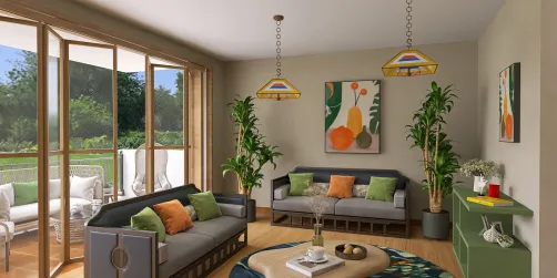 Professional interior design created with Homestyler 3D design software