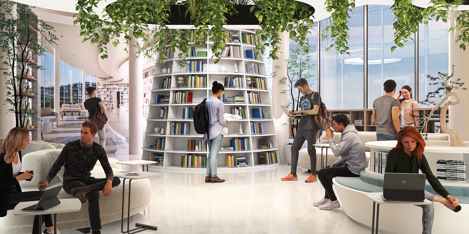 University Library 📚📘📒📖✨