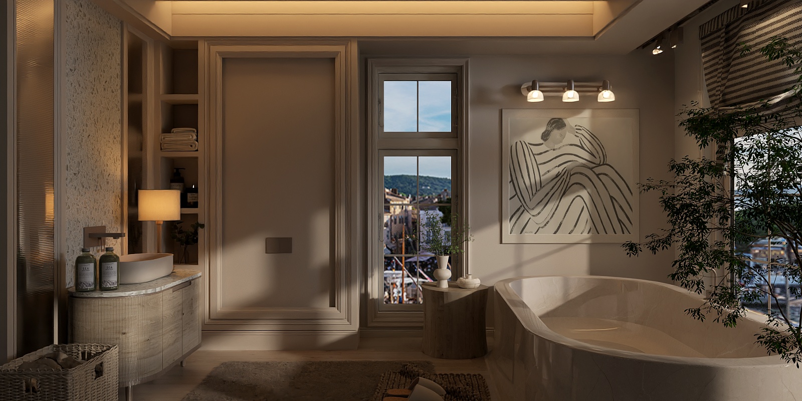 Soft Luxury Bathroom