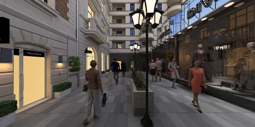 Zona comercial de Madrid 🏙️🎁💄👠👞👔🩱👗