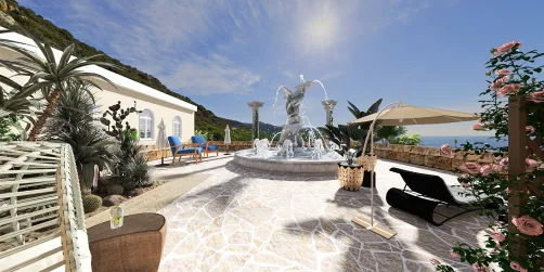 A Serene Oasis.  ◽  Спокійний оазис.