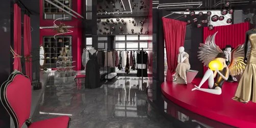 Pink & Black for the Holidays!bla