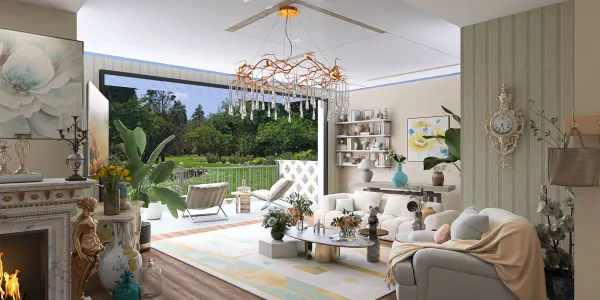 Professional interior design created with Homestyler 3D design software