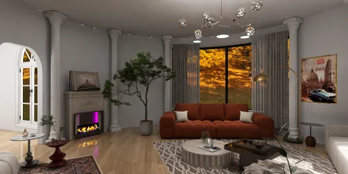 Cozy Living Room Elegance