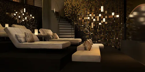 Downstairs home theater