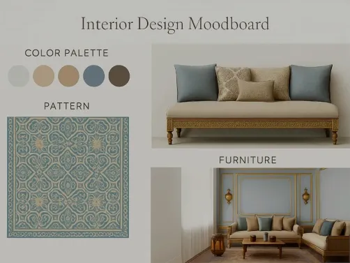 Arabic Elegance in Living Room Design