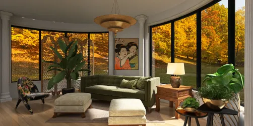 Living room, Thai style