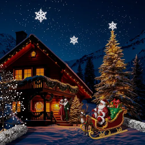 A Magical Christmas Evening