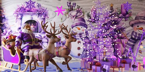 A Purple Christmas Dream