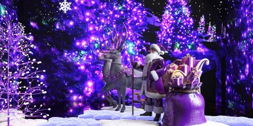 Purple Christmas Wonderland