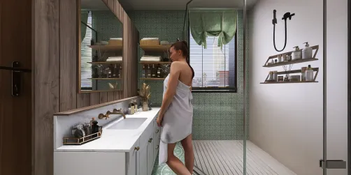 Morning Shower Time