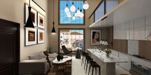 Apartamento tipo loft