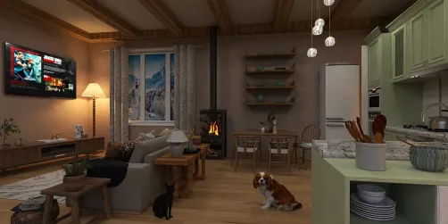 Warm and cozy little home 