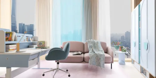 A Serene Home Office Oasis