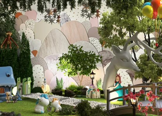 # From a Child’s Imagination  Renderização de Design