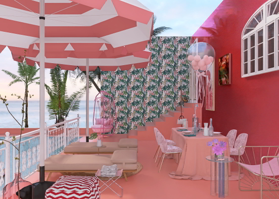 Barbie's house 💗 Design Rendering