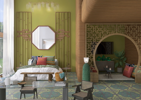 Moroccan Suite Design Rendering