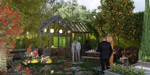 Country Cottage Greenhouse