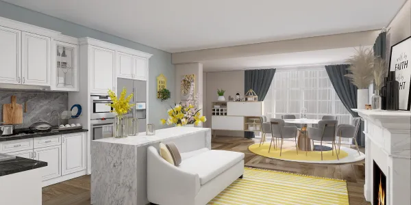 Professional interior design created with Homestyler 3D design software