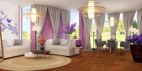 Professional interior design created with Homestyler 3D design software