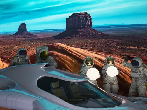 No place like space. 