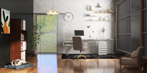 Bureau de travail 