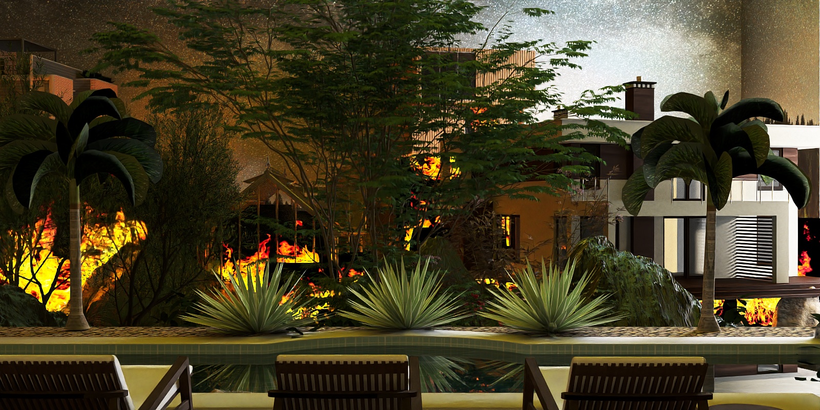 LA Fires destroying lives properties pets wildlife