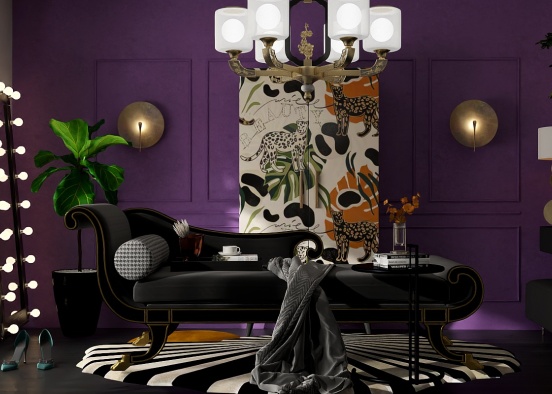 Purple luxe Design Rendering