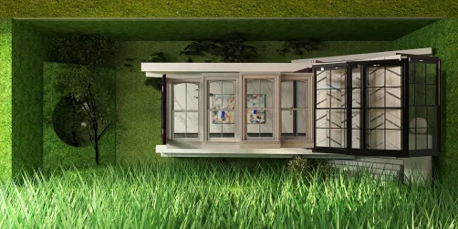 The House Under The Bridge of A Homeless Person. 