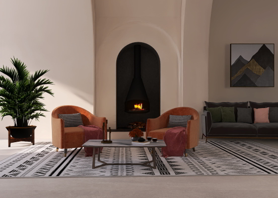 Cozy for two Design Rendering