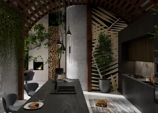 # Black Lux Renderização de Design
