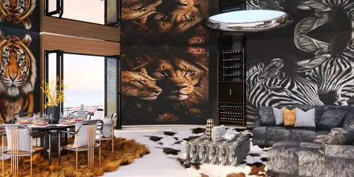 Sala animal print