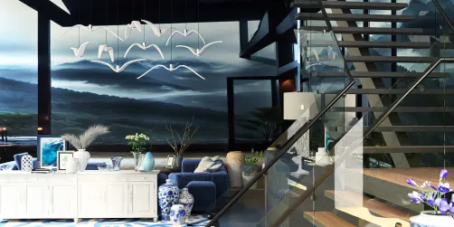 Azure Horizon Lounge