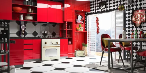 vintage kitchen 