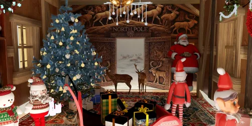 Reindeer barn🦌🦌🦌