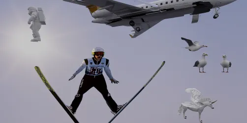 Feeling The Skier's Jump