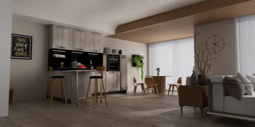 Spacious holiday loft.