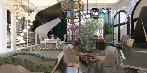 3rd luxury restaurant design 🥹