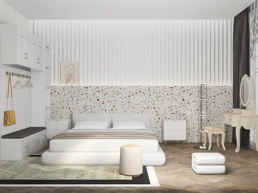 inspired by the white luxury modern bedroom interior design 